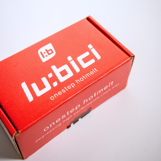 Kettenwachs-Onestep Hotmelt Solo die Einschrittlösung zum Fahrradkette Entölen und Wachsen