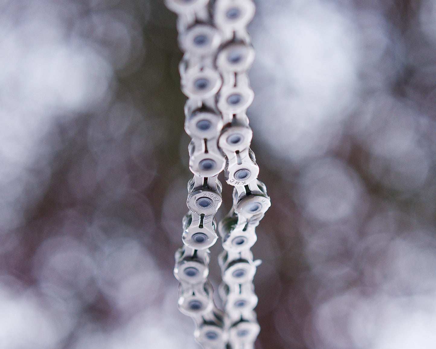 Fahrradkette gewachst Shimano