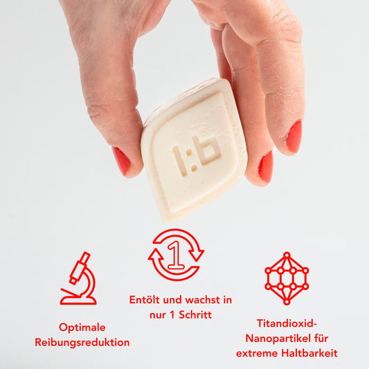 Onestep Hotmelt Solo Kettenwachs- die Einschrittlösung zum Fahrradkette Entölen und Wachsen