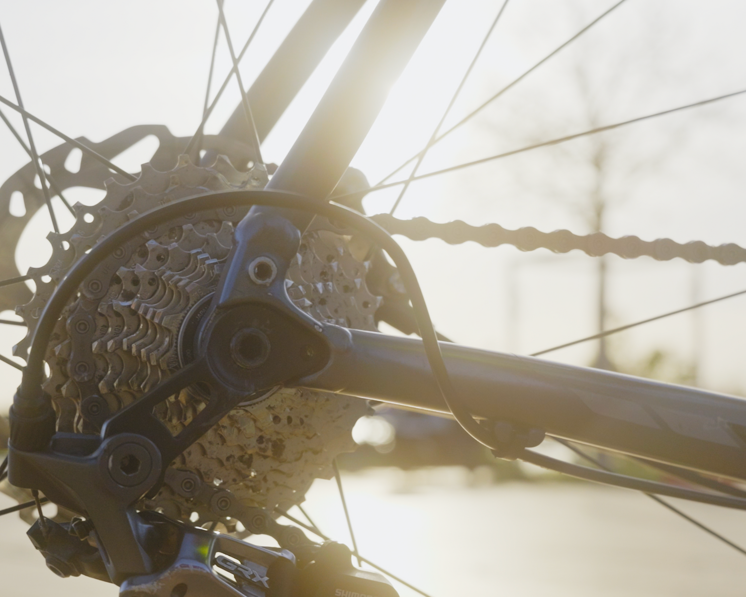 Fahrradkette gewachst Shimano