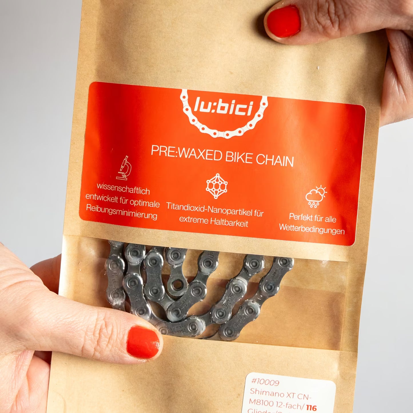 Pre-waxed Shimano Ultegra CN-M8100 Kette – 12-fach  inkl. Quick-Link